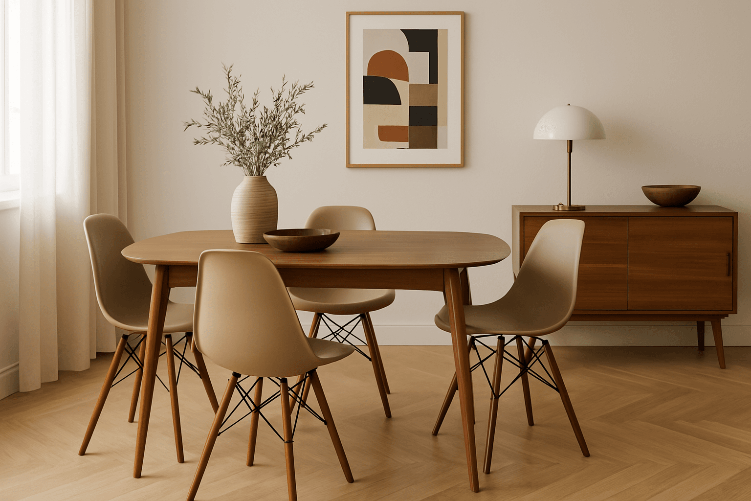 5 Mid-Century Modern Dining Table Setups for Stylish Entertaining