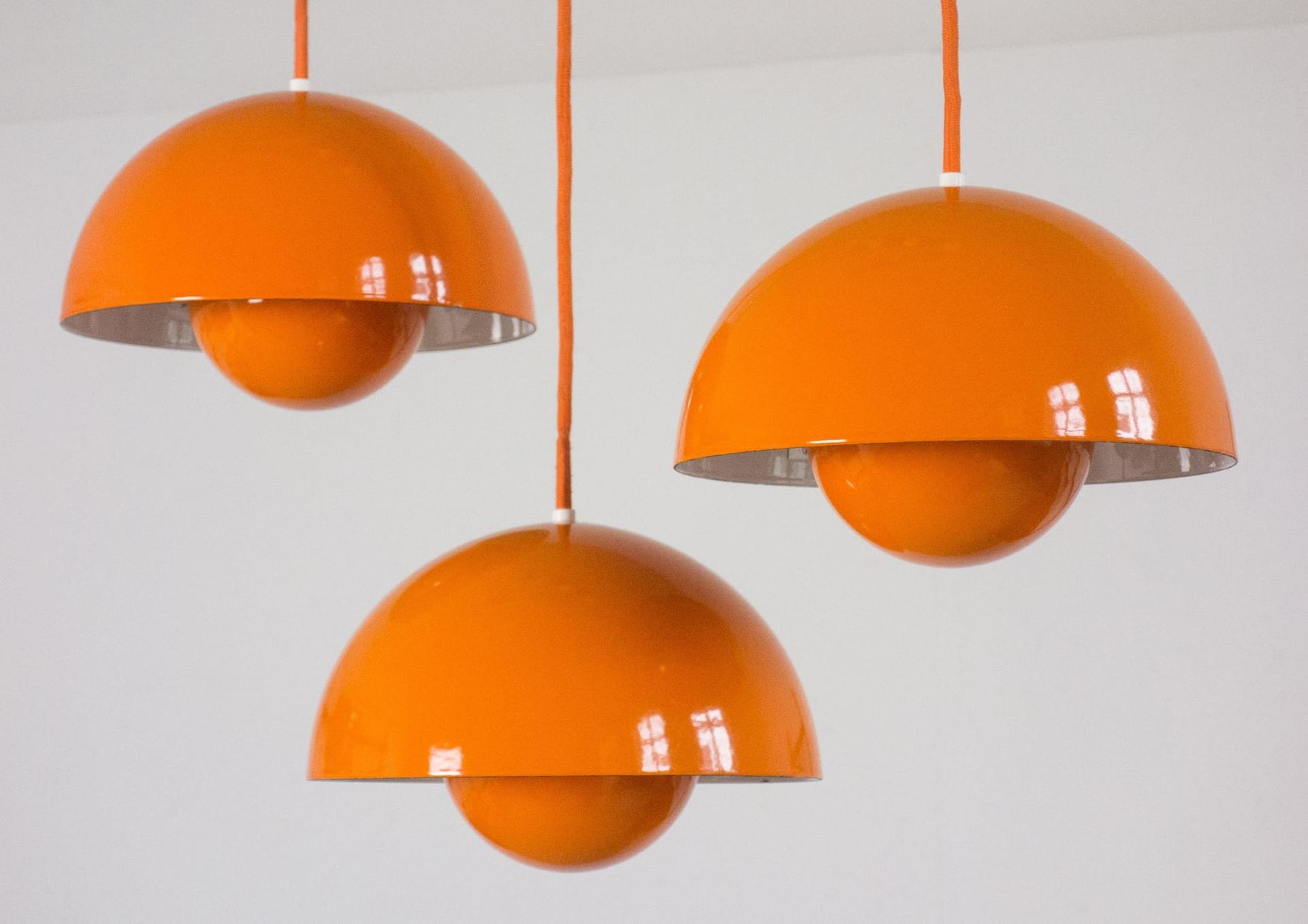 Styling with Flowerpot Orange in Modern Decor