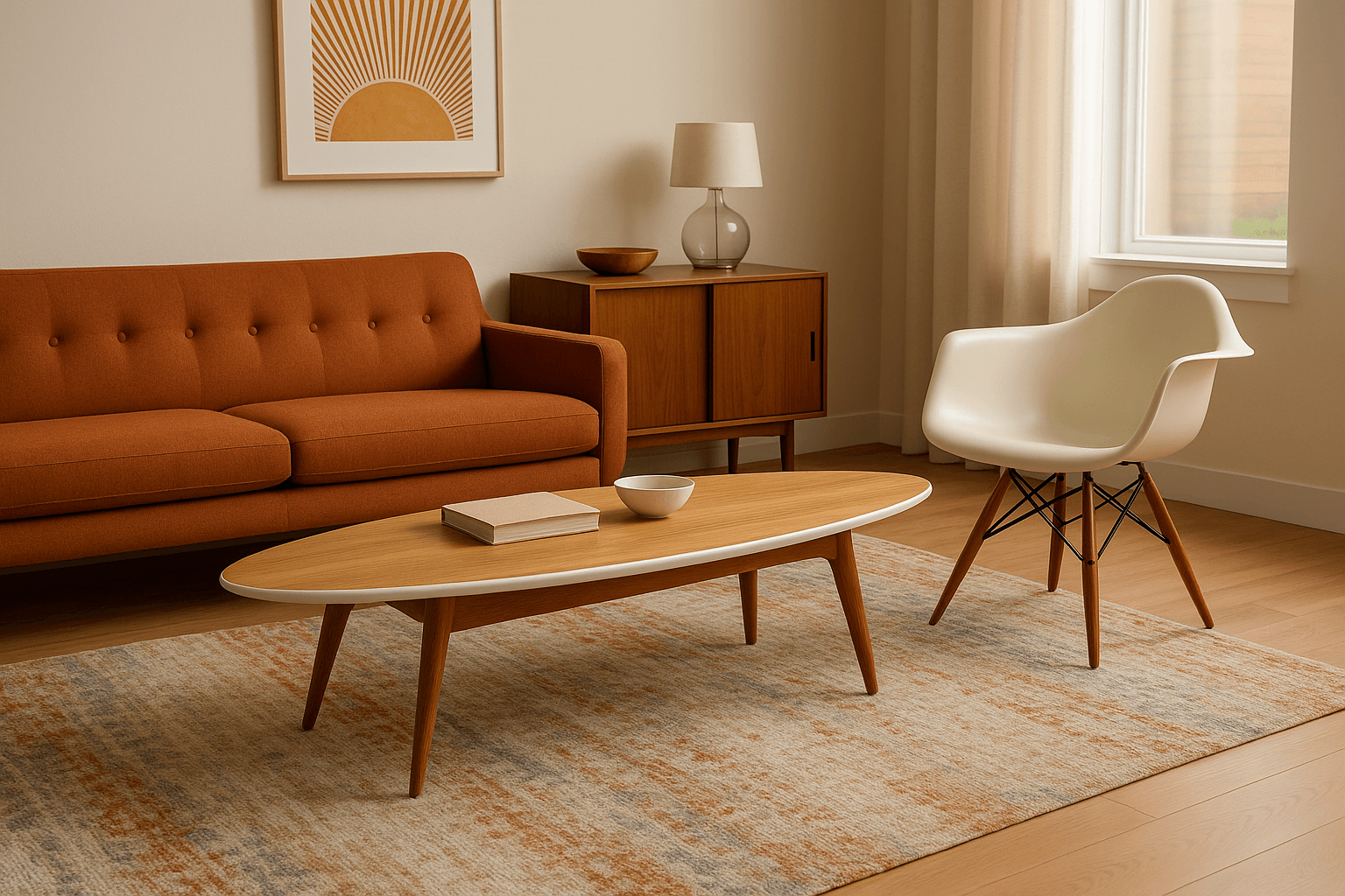 Surfboard Coffee Table Ideas for a Retro Living Room