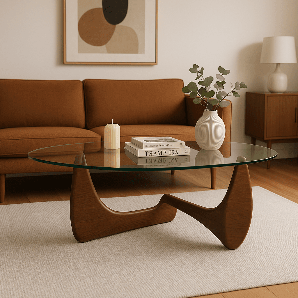 How to Style a Noguchi Table in Modern Interiors