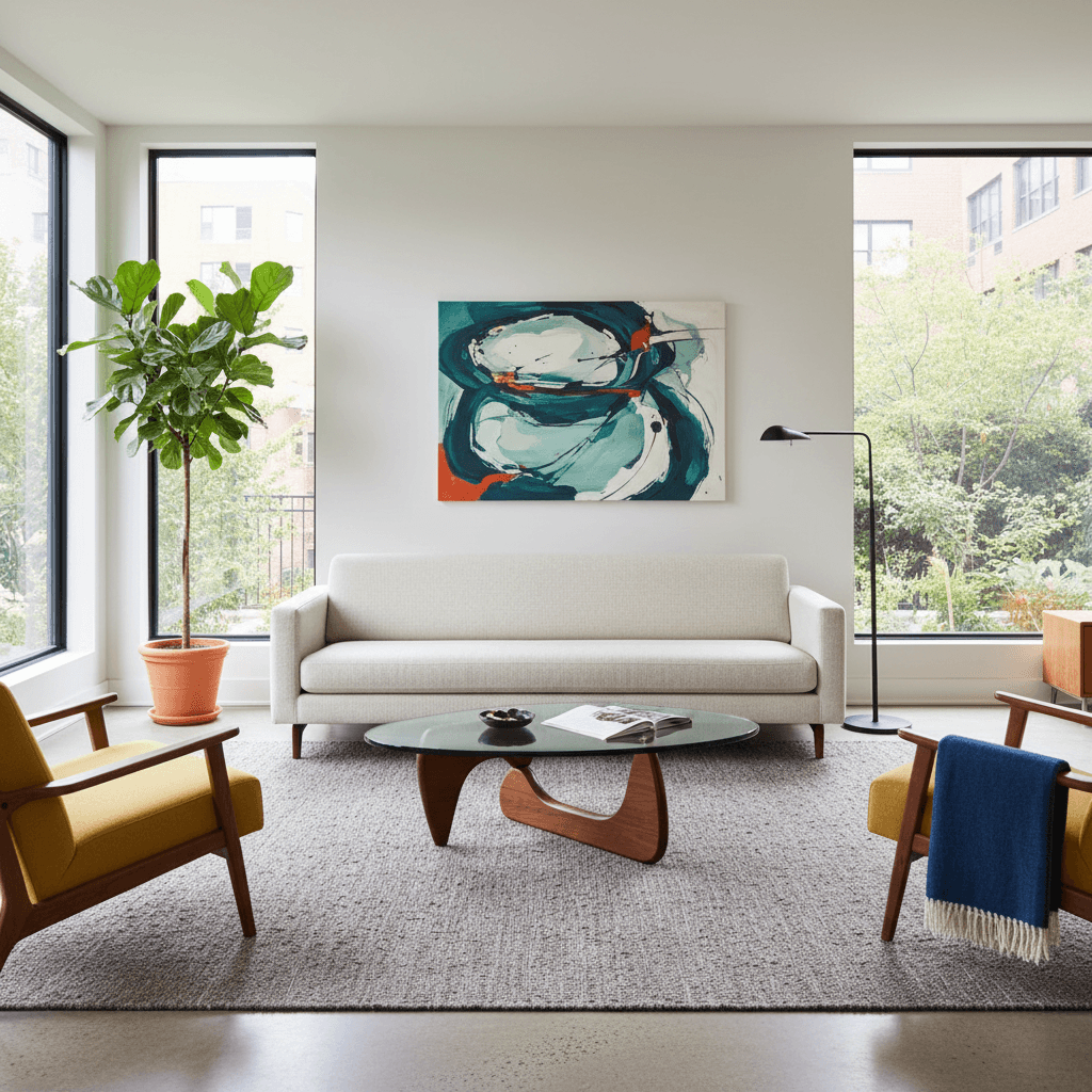 How to Style a Noguchi Table in Modern Interiors